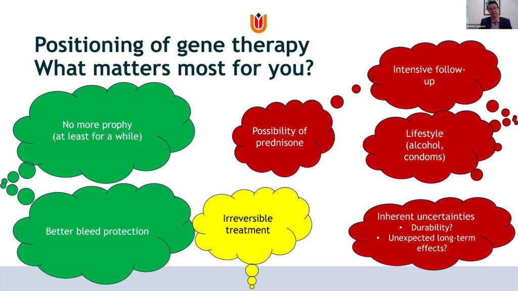 Positioning of gene therapy - what matters most for you?
