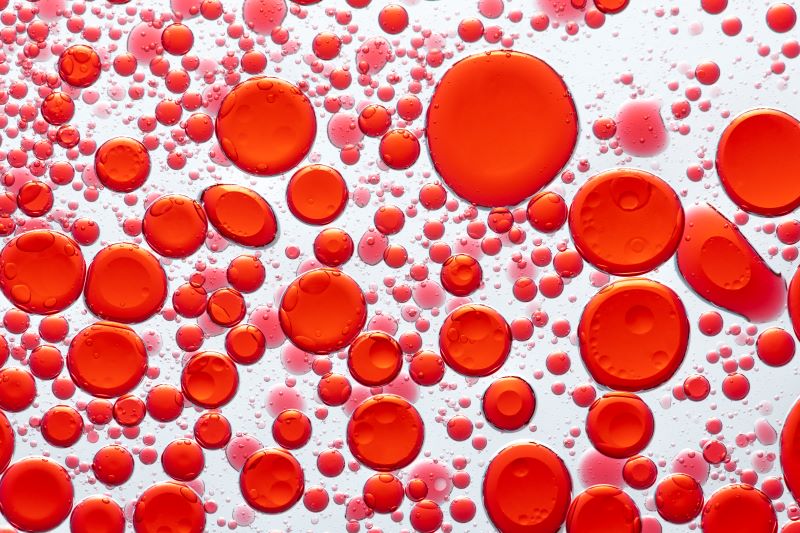 red oil bubbles - rawpixel.com on Freepik