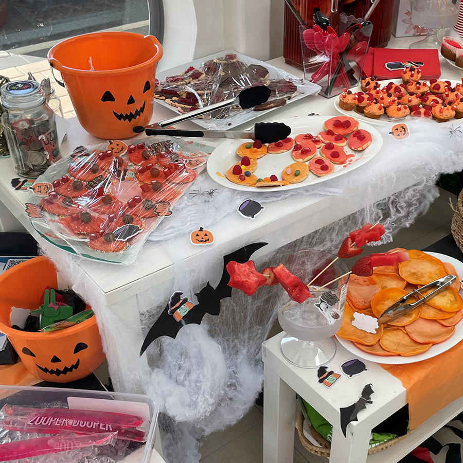 Halloween display for Bleeding Disorders Awareness Month 2023 - Leapstart Jandakot